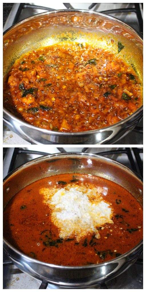 Kuzhambu boiling